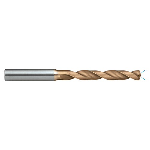 Sutton D3580300 3mm Carbide Drill Bit - 5xD - R30 VA IK - VHM - Helica