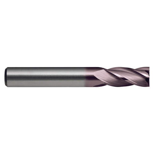 Sutton E3360159 1/16" x 1/8" 4 Flute Endmill - Carbide VHM AlCrN Regular