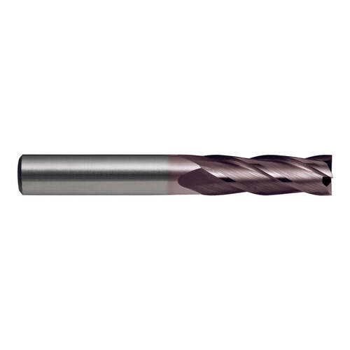 Sutton E3400318 1/8" x 1/8" 4 Flute Endmill - Carbide VHM - AlCrN - Long