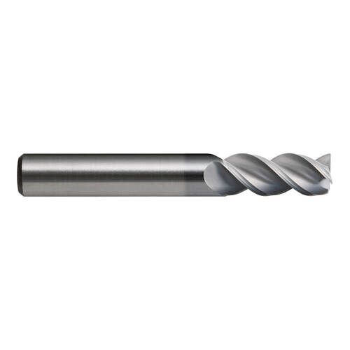 Sutton E4000600 6 x 6mm 3 Flute Endmill - Carbide VHM Ultra CrN - Regular