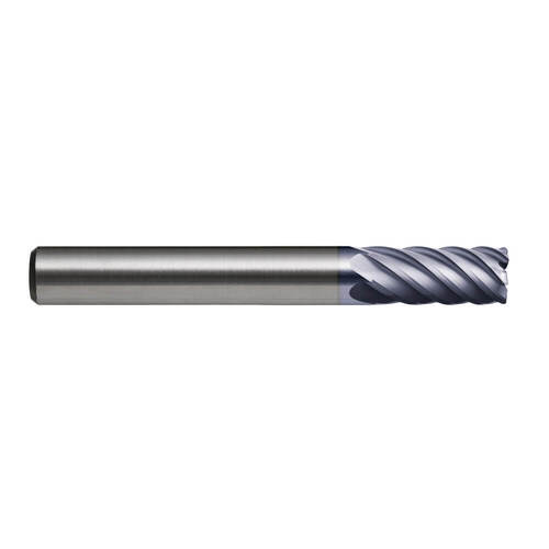 Sutton E4360605 6 x 6mm 6 Flute Endmill - Carbide VHM Ultra AlCrN - Long