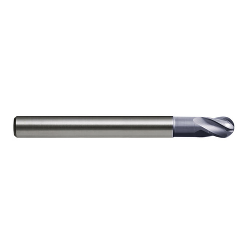 Sutton E4420200 2 x 6mm 4Flute Ball Nose Slot Drill Carbide VHM AlCrN Long