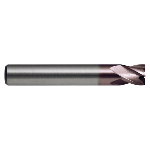 Sutton E5270300 3mm x 6mm 4 Flute Endmill - Carbide VHM AlCrN - Short