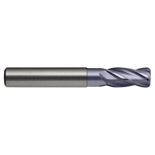 Sutton E5590303 3 x 6mm 4 Flute Corner radius Endmill VHM Ultra AlCrN