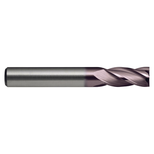 Sutton E6040100 1mm x 3mm 4 Flute Endmill - Carbide VHM TiAlN - Regular