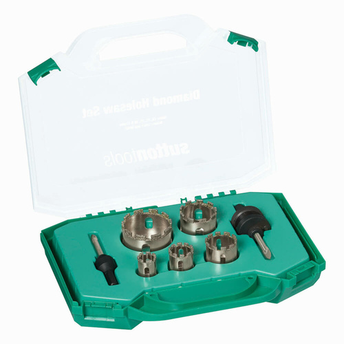 Sutton H1150007 Diamond Hole saw Set Kit 5 piece - Segmented