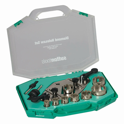 Sutton H1150011 Diamond Hole saw Set Kit 8 piece - Segmented