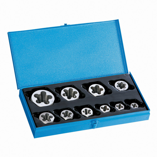 Sutton M454SDN2 10 Piece Imperial BSW Die Nut Set - Carbon Steel