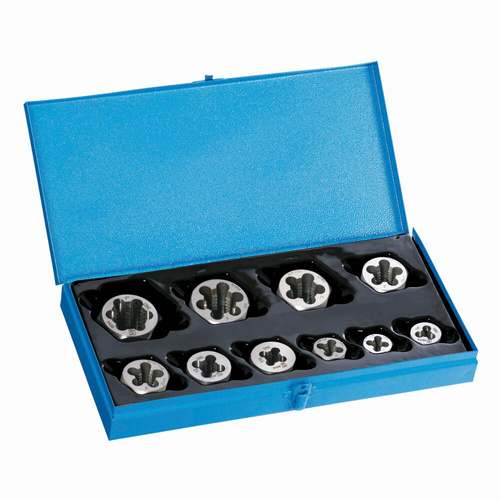 Sutton M454SDN3 10 Piece Imperial UNC Die Nut Set - Carbon Steel