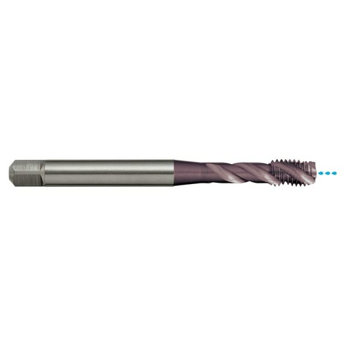 Sutton T2301200 M12 x 1.75 Spiral Flute Tap R40 NH IK - HSSE V3 TiAIN