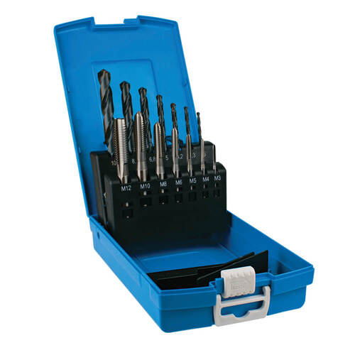 Sutton T3850014 Metric Tap and Drill Set 14 piece (Intermediate) HSS