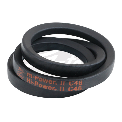 Gates C46 (9004-10046) Hi-Power II Classical Wrapped V Belt C Section