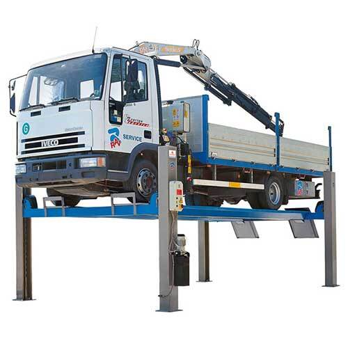 Alemlube 8.0T Electro-Hydraulic Commercial Vehicle Hoist RAV4800