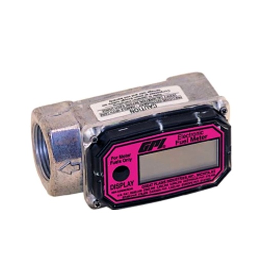 Alemlube 100LPM Diesel-GPI 1" Digital Inline Meter 01A12LM