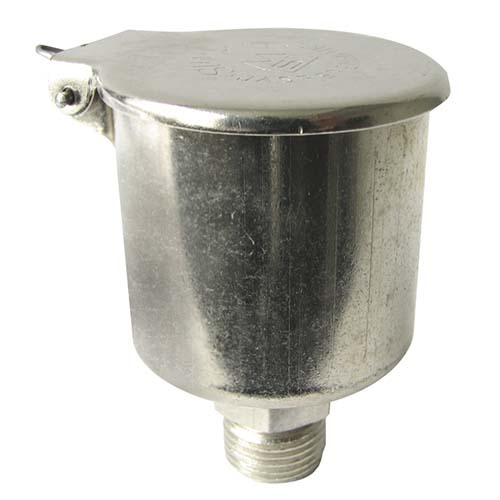 Alemlube 1/4" BSP Vertical  Oil Hole Cover Hex.A/Flat 11/16" D1958