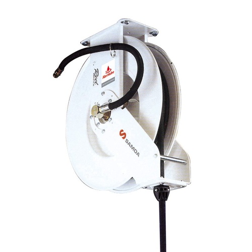 Samoa 1/2" BSPT  15m x 1/2" ID Dual Pedestal Air and Water Hose Reel 504150