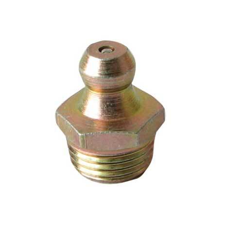 Alemlube 1/8" BSP Straight Capped Grease Nipple L89