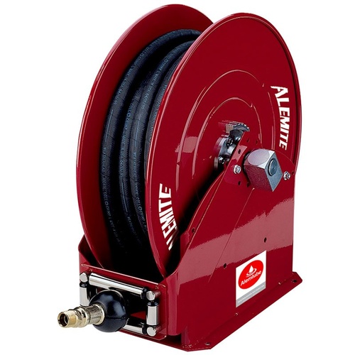 Alemite Open High Capacity 25m x 3/4" Oil Hose Reel 8080-F