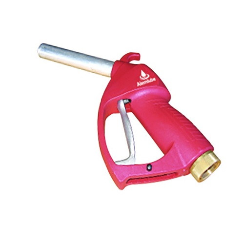 Alemlube 150L/MIN. Petrol Manual Shut Off Nozzle 1" BSP(f) Swivel