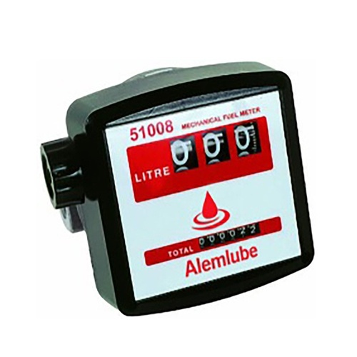 Alemlube 1" Mechanical Diesel Fuel Meter 51008