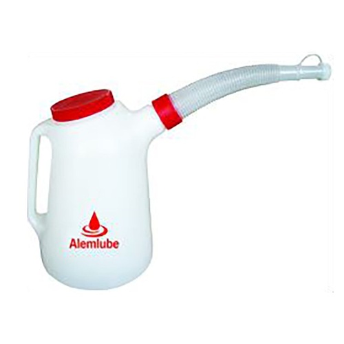 Alemlube 5L  Oil & Fluid Bottle With Flexible Spout 5000MFN