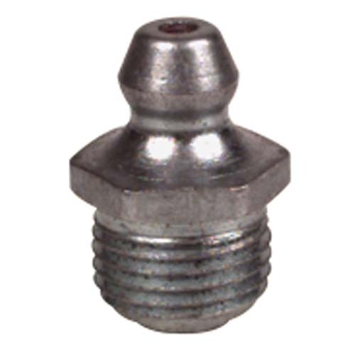 Alemlube Stainless Steel 1/4" BSP Str. Grease Nipple 1386S