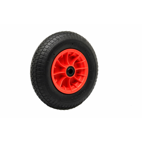 EasyRoll 2.50 x 4 inch Pneumatic Wheel - Nylon Centre 20mm Plain Bearing