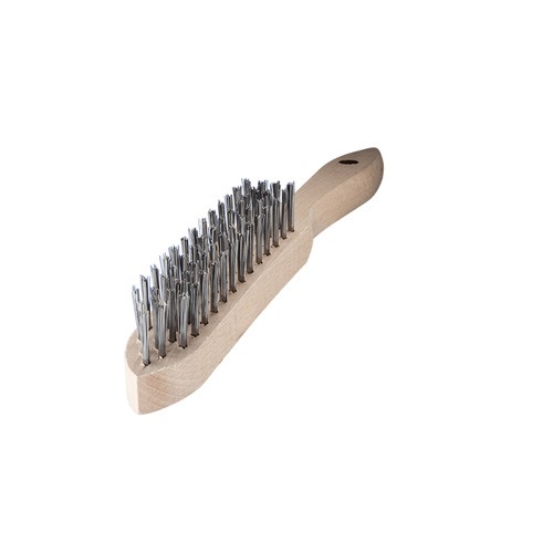 Wooden Hand Welders Brush -Rocket, 4 Row