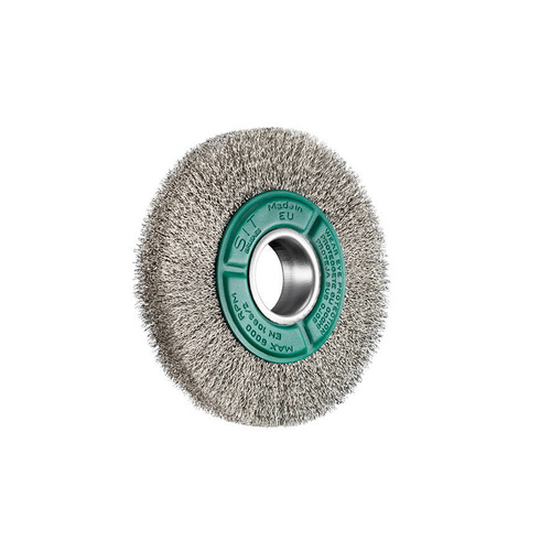 Wire Brush - SIT Crimped Wire Wheel 125mm x 17mm Stainless Steel 915