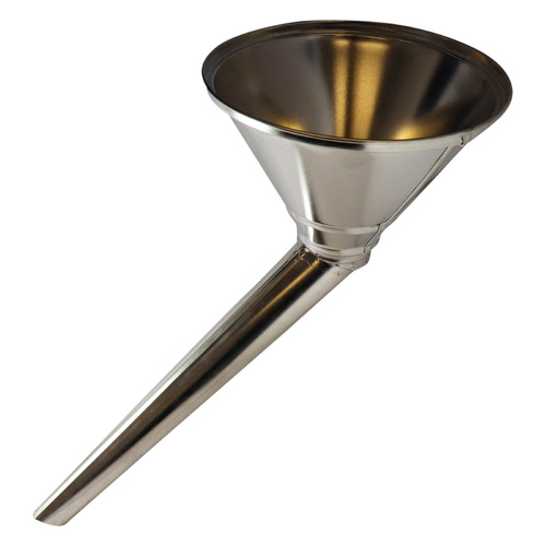 Cesco 174mm Fuel Filter Funnel, Metal, Offset Spout