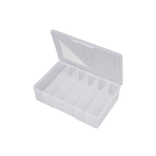 Fischer 6 Compartment Large Deep Plastic Storage Box