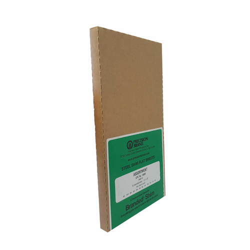 Precision Brand Steel Shim Stock Flat Sheet Assorted 6 x 12"