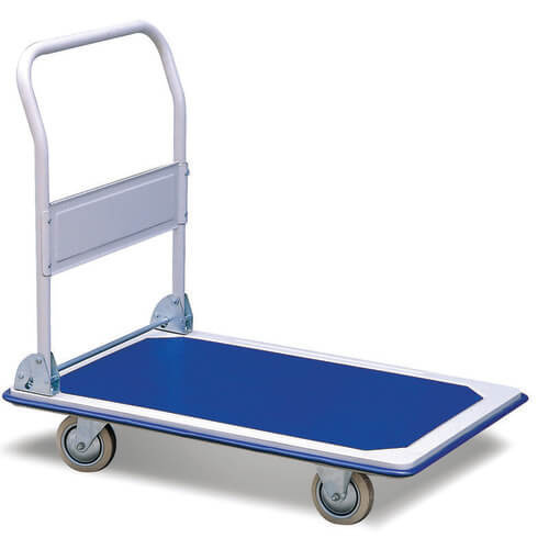 EasyRoll 250 kg Platform Trolley with Folding Handle