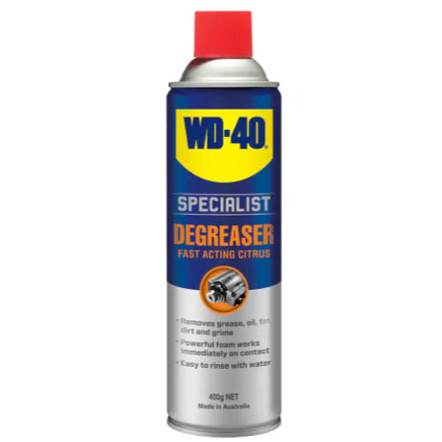 WD-40 Fast Acting Citrus Degreaser Aerosol 400g (21003 / 21103)