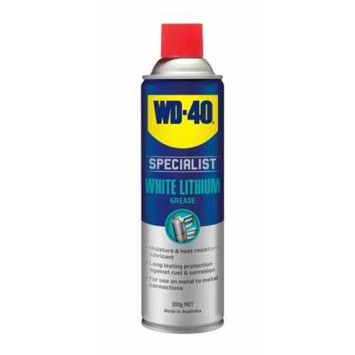 WD-40 Specialist High Performance White Lithium Grease Spray 300g (21002 / 21102)