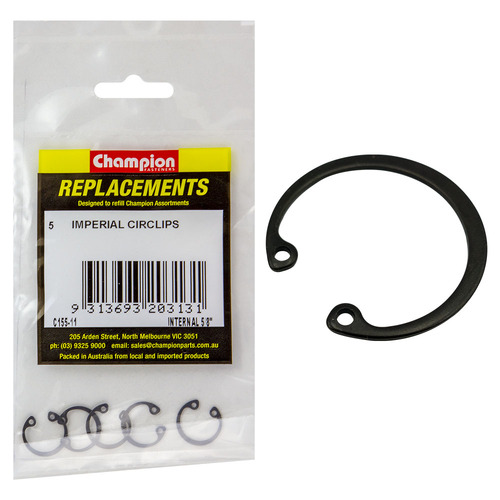 Champion C155-11 Internal Circlip 5/8" - 5/Pack