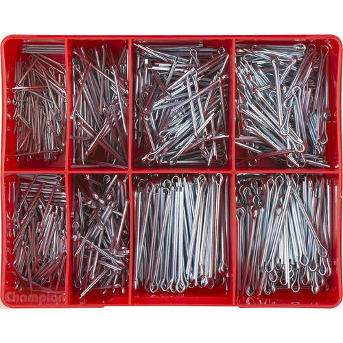Champion CA1152 Split Pin Assortment Kit, 800 Pieces