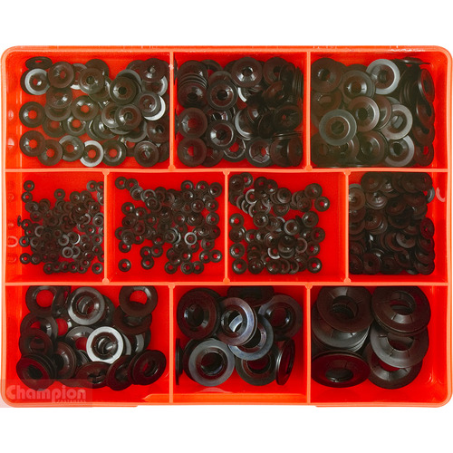 Champion CA1765 Lock Washer SPN Type External Assortment Kit, 825 Pieces