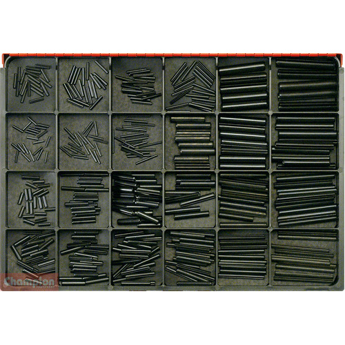 Champion CA2025 Roll Pin Imperial Assortment Kit, 364 Pcs