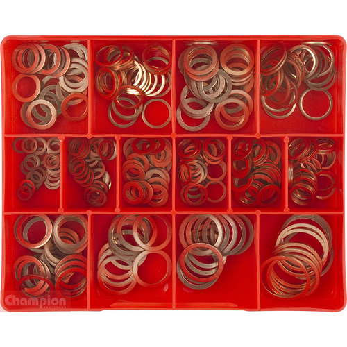 Champion CA226 Fuel Injection Copper Washer 6-26mm Kit, 305 Pcs