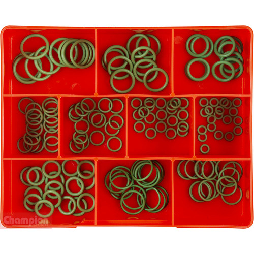Champion CA411 Conditioning O-Ring Air Assortment Kit, 145 Pcs