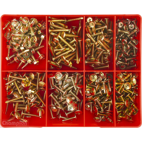 Champion CA530 Self-Drilling Screw Assortment Kit