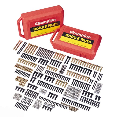 Champion CMA1 Case Bolt Metric Kit, 600 Pcs
