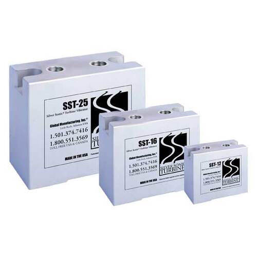 Global Manufacturing SST-12 Silver Sonic Turbine Vibrator