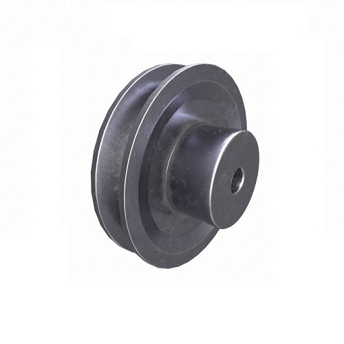 1A V Belt Pulley 1-1/4" Single Groove A Section 1/2" Pilot Bore - Al