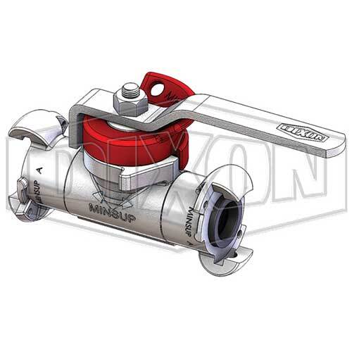 Dixon 08/062/110/00LO 1" Ball Valve  Minsup Lockout A-Type