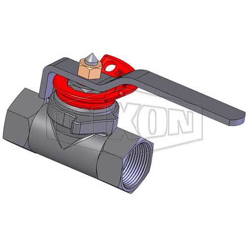 Dixon 08/062/114/00LO 3/4"  Ball Valve Lockout Female BSP x Female BSP