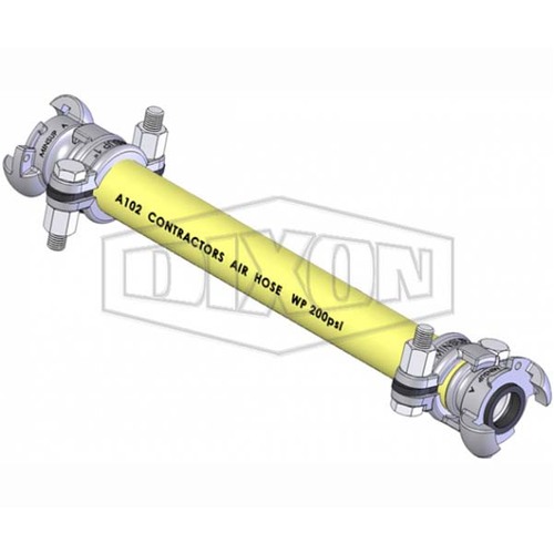 Dixon 20mm x 20m Contractors Yellow Air Hose Assembly  A10202020F