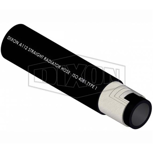 Dixon 19mm x 0.914m Rubber Straight Radiator Hose Black A11219