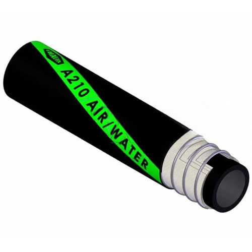 Dixon 25mm x 20m Rubber Heavy Duty Water Suction & Delivery Hose Black A210025020